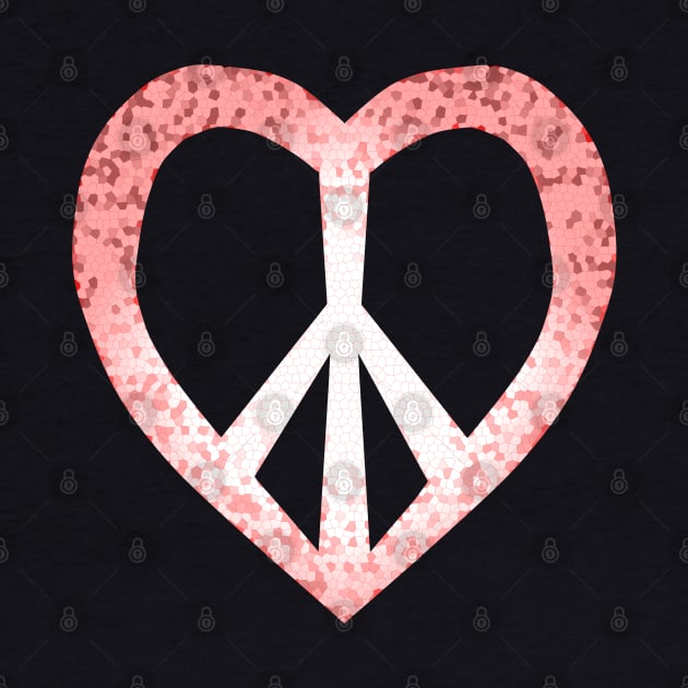 peace in love by bobgoodallart